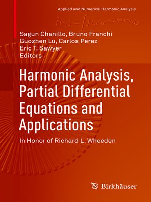 cover image of Harmonic Analysis, Partial Differential Equations and Applications